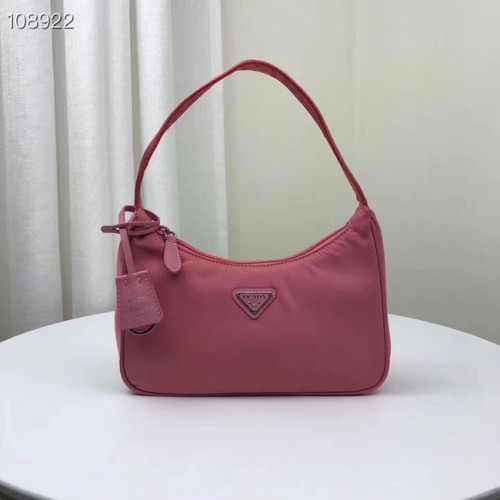 Mini borsa Prada Re-Edition 2000 in nylon 1NE515 rosa