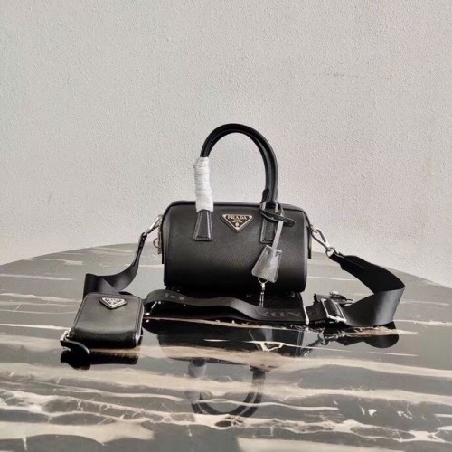 Prada Re-Edition 2005 borsa con manico superiore 1BB846 nera