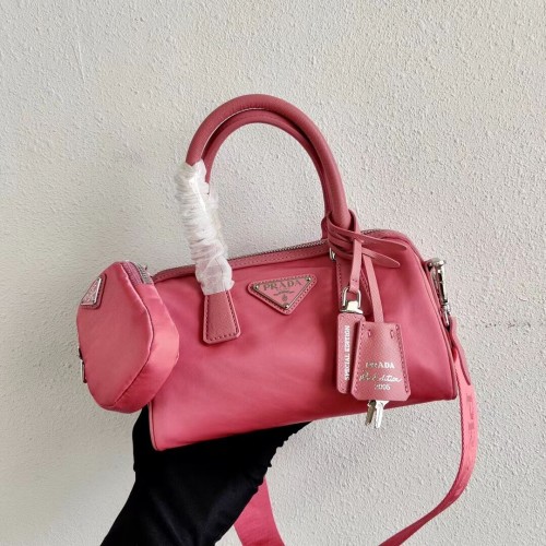 Prada Re-Edition 2005 borsa con manico superiore 1PR846 rosa