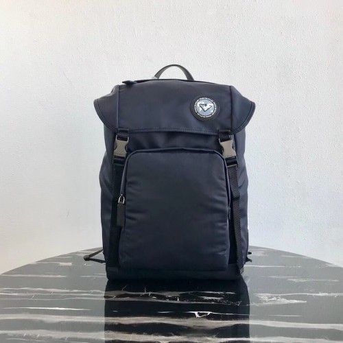 Zaino Prada Re-Nylon 2VZ135 nero&grigio