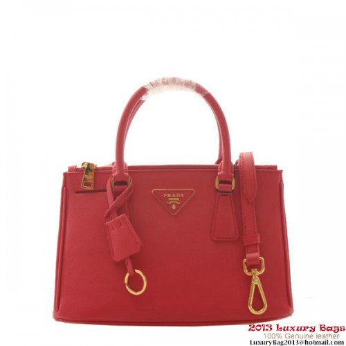 Borsa Piccola Prada In Pelle Di Vitello Saffiano BN2316 Rossa