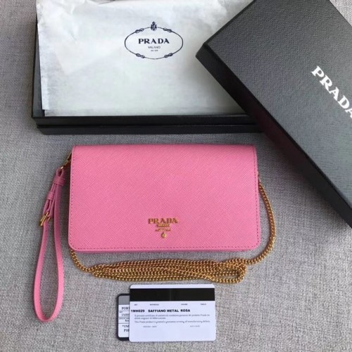 Mini Borsa Prada in Pelle Saffiano 1HZ029 rosa
