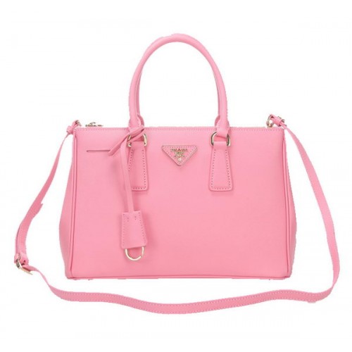 Prada Borsa Tote in Pelle Saffiano BN1801 Rosa
