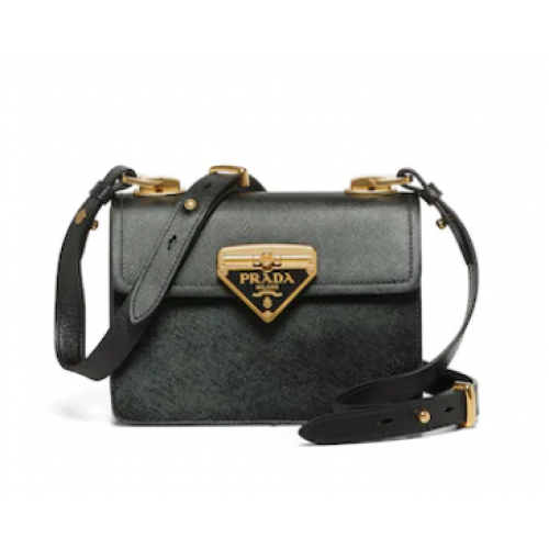 Prada Borsa Prada Symbole in pelle Saffiano 1BD270 nera