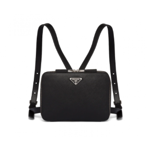 Zaino Prada in pelle Saffiano 2VZ038 nero