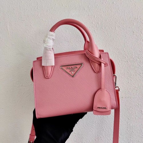 Mini borsa Prada in pelle Saffiano 2BA269 rosa