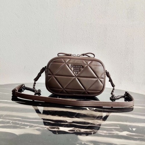 Borsa a tracolla Prada Spectrum 1BH141 marrone