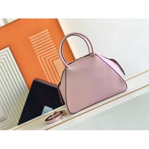 Borsa a mano Prada Small in pelle Supernova 1BA366 rosa