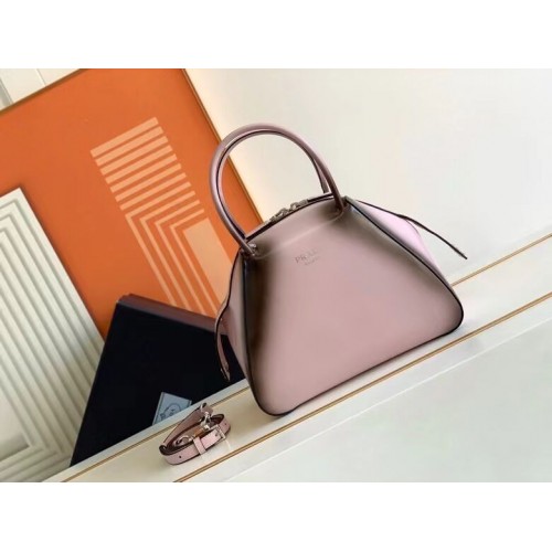 Borsa tote Prada in pelle rosa 1BD663A