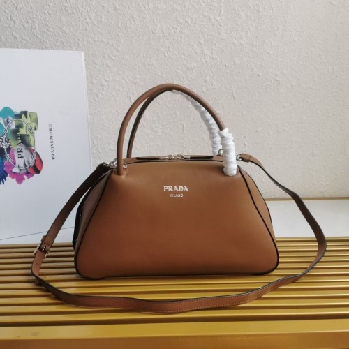 Borsa a mano Prada Supernova in pelle 1BD665 caramello