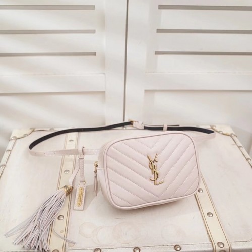 SAINT LAURENT Tasca in vacchetta 534817 bianca