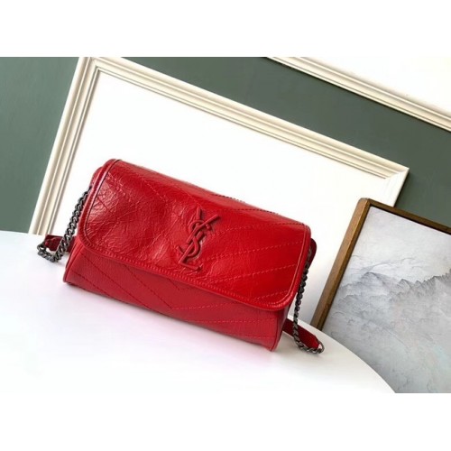 SAINT LAURENT Marsupio Niki in pelle 577124 rosso