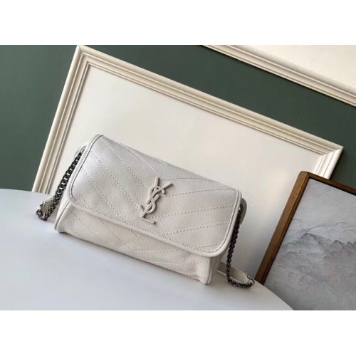 SAINT LAURENT Marsupio Niki in pelle 577124 bianco