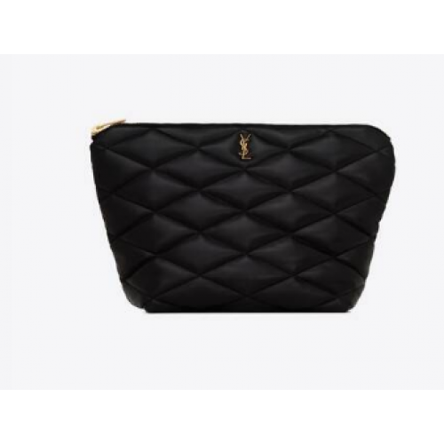 MARSUPIO SAINT LAURENT SADE IN PELLE DI AGNELLO TRAPUNTATA 6967791 nero