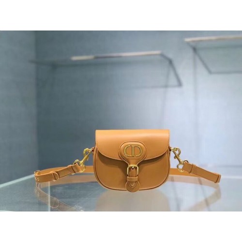 BORSA DIOR BOBBY PICCOLA Pelle di vitello Grey Box Pelle di vitello Grey Box M9317 giallo