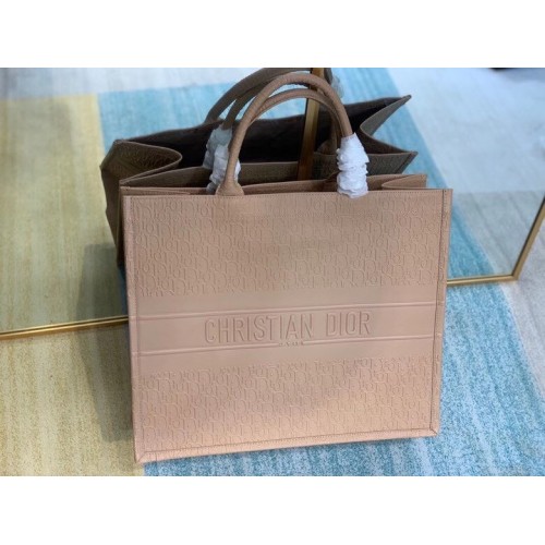 BORSA TOTE DIOR BOOK PICCOLA IN VITELLO M1296Z rosa