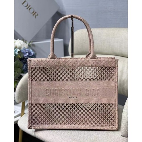 BORSA DIOR BOOK PICCOLA Ricamo in rete nera M1296Z