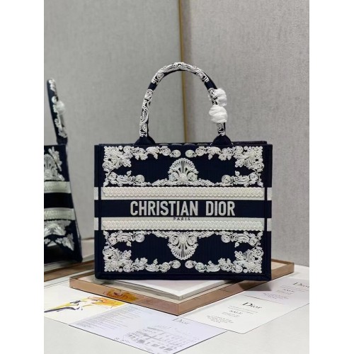 BORSA A LIBRO DIOR PICCOLA Ricamo C1212S