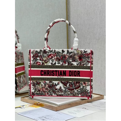 BORSA A LIBRO DIOR PICCOLA Ricamo C1212S-2