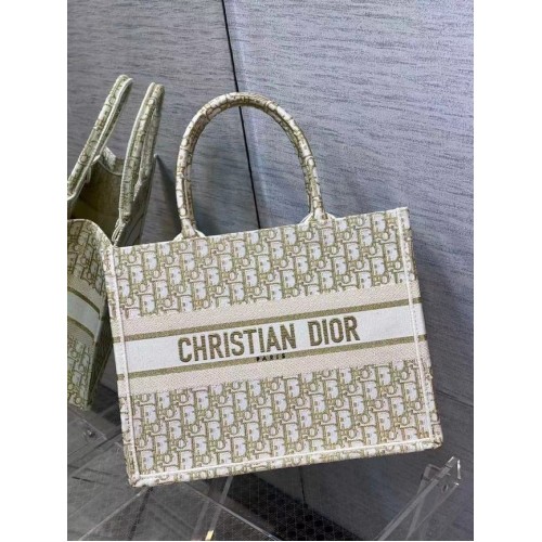 BORSA PICCOLA DIOR BOOK Ricamo C1287-9 crema