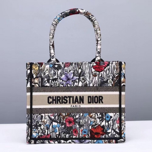 PICCOLA BORSA DIOR BOOK Ricamo Mille Fleurs multicolore M1265