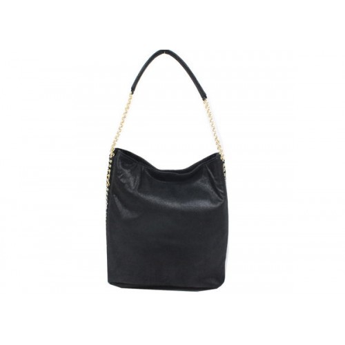 Borsa Hobo Stella McCartney In Pelle Di Vitello 836 Nera