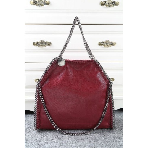 Borsa tote in denim Stella McCartney SM809 Vino