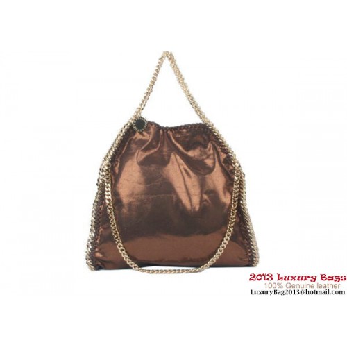 Stella McCartney Falabella Tote Bag pieghevole in PVC 809 bronzo
