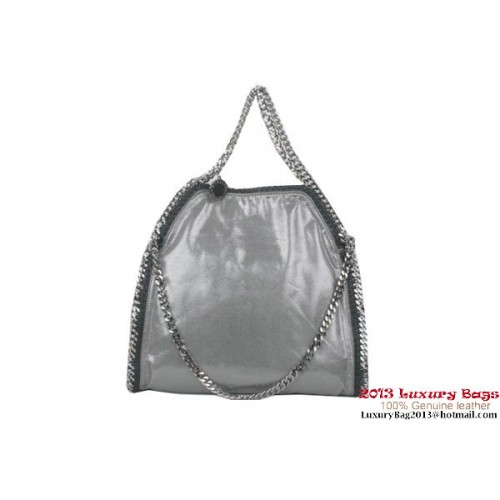 Stella McCartney Falabella Tote Bag pieghevole in PVC 809 argento