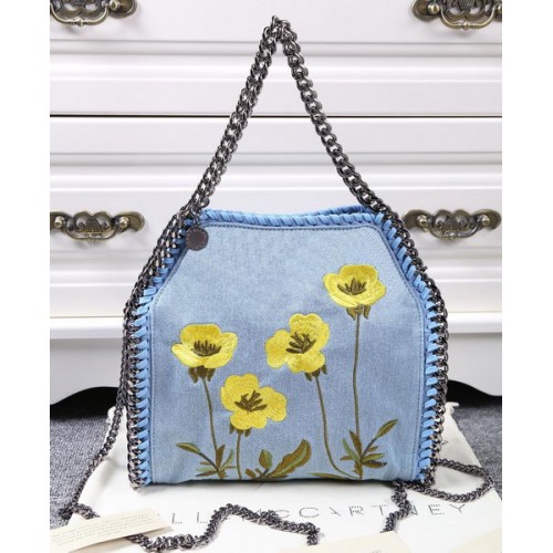 Stella McCartney Borsa Falabella Denim SMC8866 Gialla