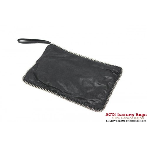 Pochette pieghevole Stella McCartney Falabella 832 nera