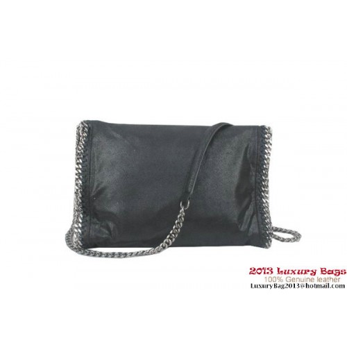 Borsa a tracolla Falabella in PVC Stella McCartney 822 nera
