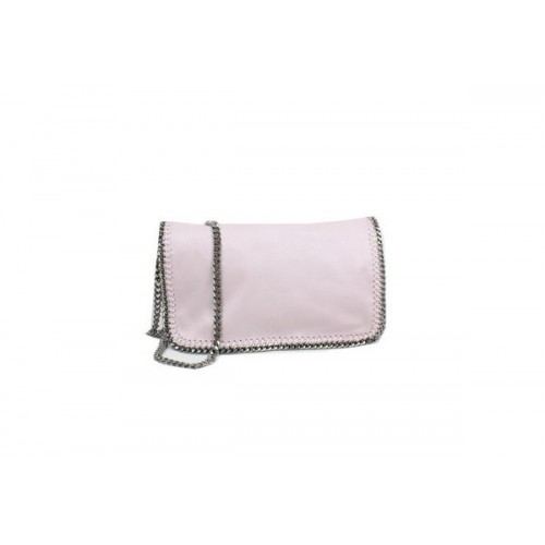 Borsa a tracolla Falabella in PVC Stella McCartney 829 rosa chiaro