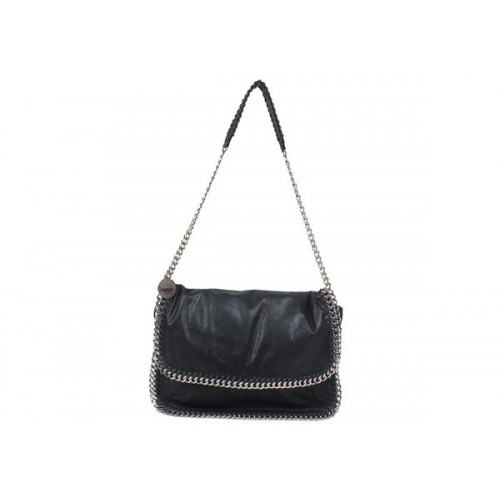 Borsa a tracolla Falabella in PVC Stella McCartney 838 nera