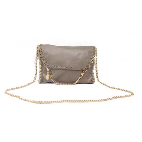 Stella McCartney Borsa a tracolla Falabella in PVC 875 oro chiaro
