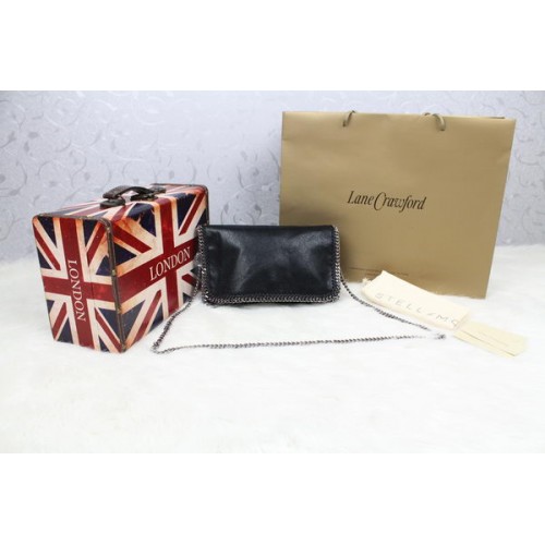 Borsa a tracolla Falabella in PVC Stella McCartney SM829 nera