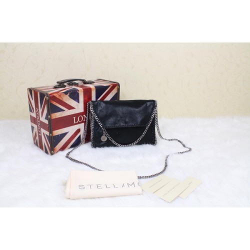 Borsa a tracolla Falabella in PVC Stella McCartney SM875 nera