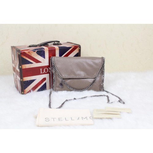 Borsa a tracolla Falabella in PVC Stella McCartney SM875 Khaki