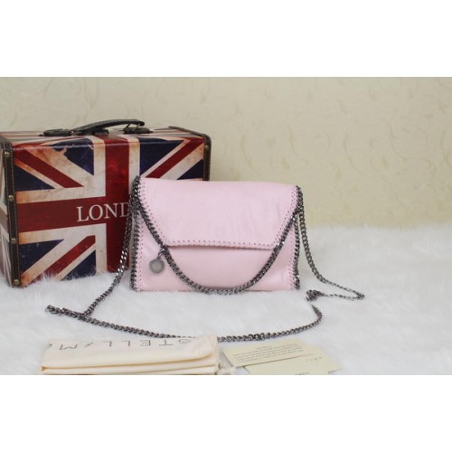 Borsa a tracolla Falabella in PVC Stella McCartney SM875 Rosa