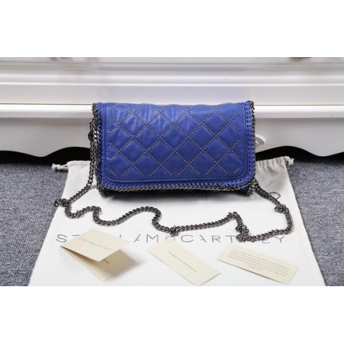 Borsa a tracolla Falabella in PVC Stella McCartney SMC882 Royal