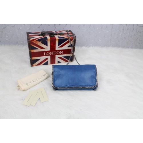 Stella McCartney Borse a tracolla Falabella in PVC SM829 Blu