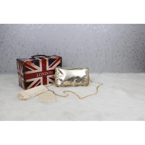 Stella McCartney Borse a tracolla Falabella in PVC SM829 Oro