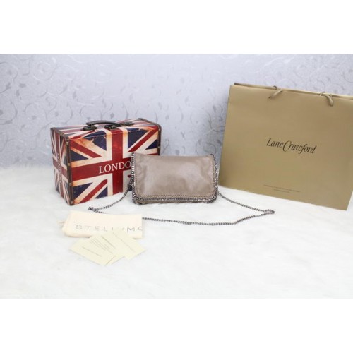 Stella McCartney Borse a tracolla Falabella in PVC SM829 Khaki