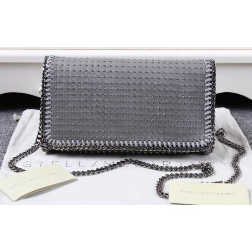 Stella McCartney Falabella Borsa a tracolla in PVC SM829T Grigio