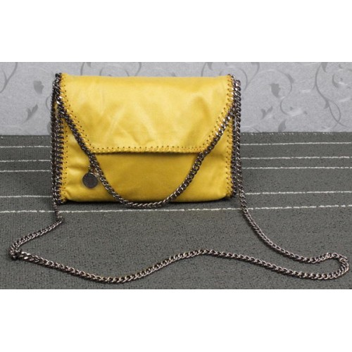 Stella McCartney Falabella Borsa a tracolla in PVC SM875 Giallo