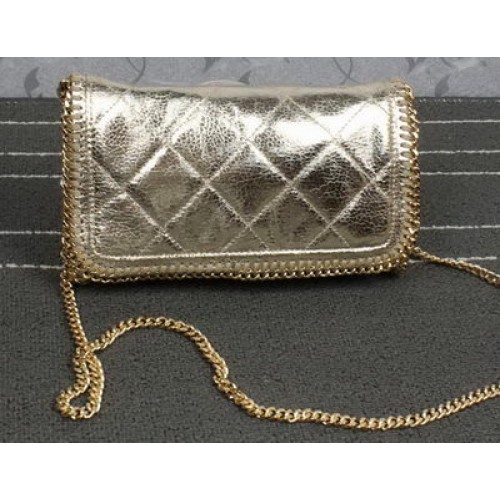 Stella McCartney Borse a tracolla Falabella in PVC SM882 Oro