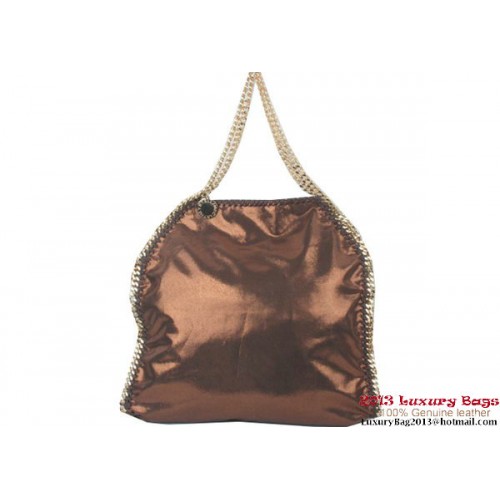Stella McCartney Falabella Tote Bag pieghevole in PVC 811 bronzo