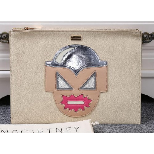 Stella McCartney POCHETTE SUPERHERO MEDIA CON ZIP SM891 Rosa