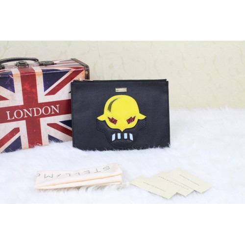 Stella McCartney POCHETTE PICCOLA CON ZIP SUPERHERO SM8911 Giallo