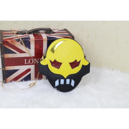 Stella McCartney BORSA A TRACOLLA SUPERSTELLAHEROES 892 Nera&Gialla